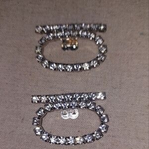 Vintage 1960s Decorative Shoe Clips